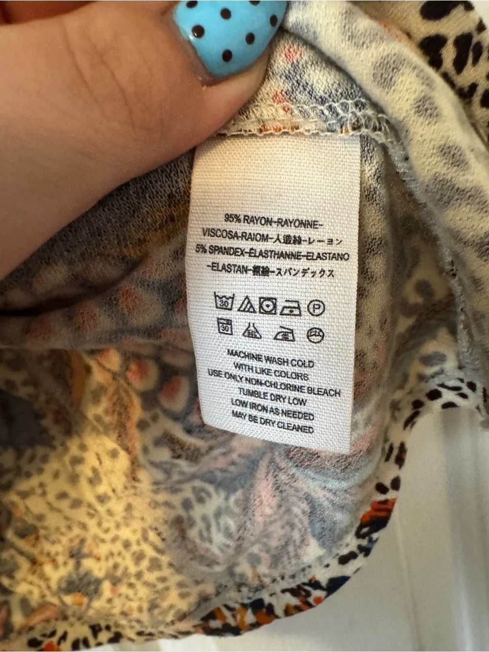 Free People Hear Me Roar Top Animal Floral Print Keyhole NWOT Medium